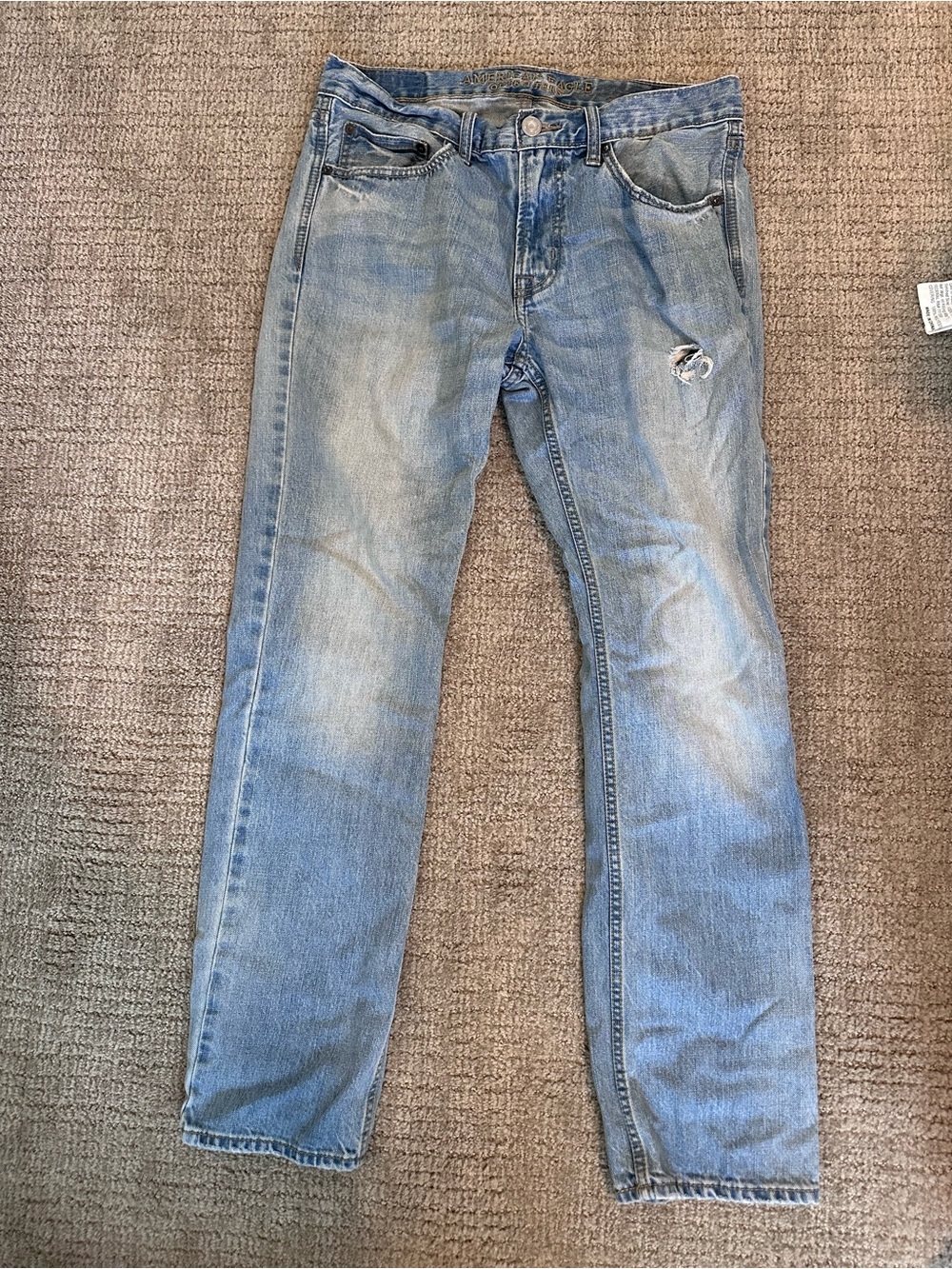 American Eagle Outfitters Light Blue Straight Jeans